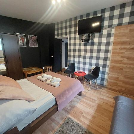 Funky garage studio Gdańsk Eksteriør billede