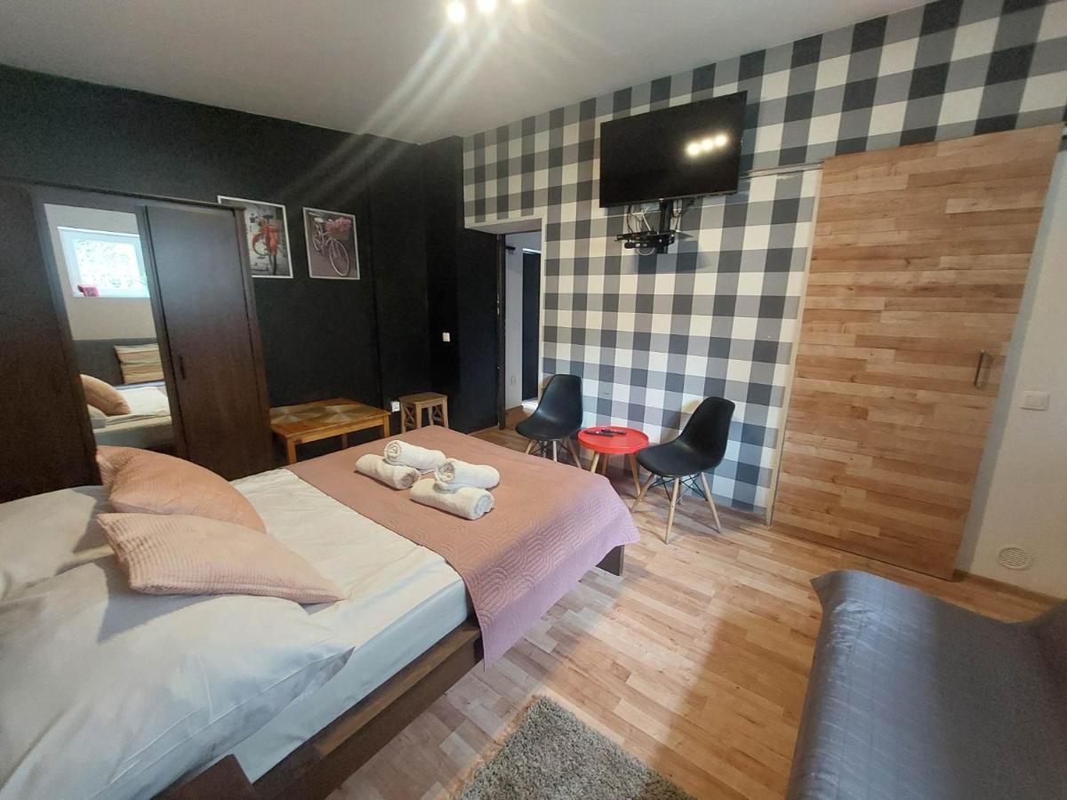 Funky garage studio Gdańsk Eksteriør billede