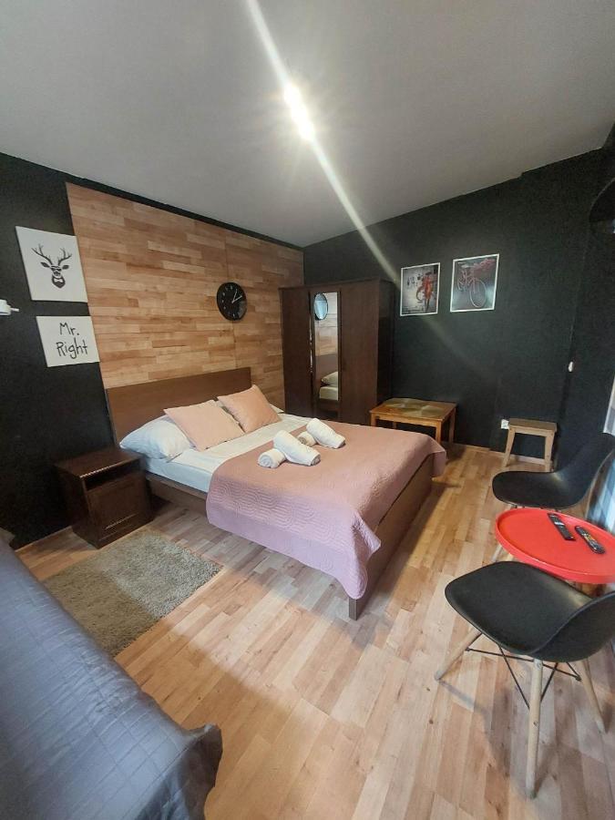 Funky garage studio Gdańsk Eksteriør billede