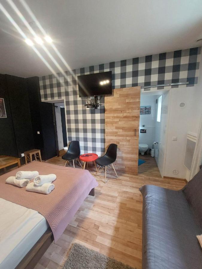 Funky garage studio Gdańsk Eksteriør billede
