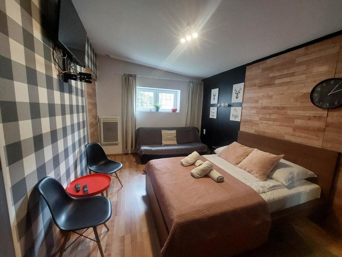 Funky garage studio Gdańsk Eksteriør billede
